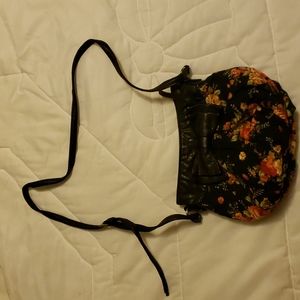 Spring small floral purse
